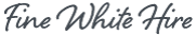 Fine White Hire logo